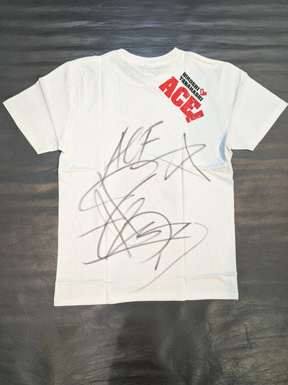【直筆サイン入り】棚橋弘至「ACE IS BACK」Tシャツ