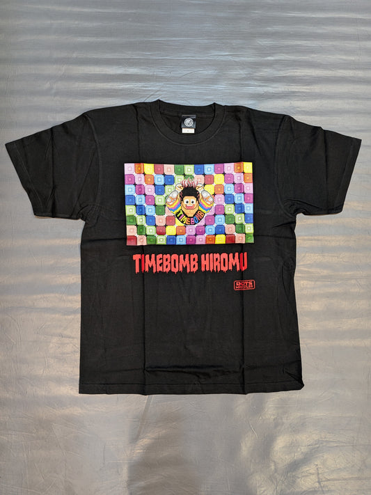 Hiromu Takahashi  "dotswrestler" T-shirt (OPTICAL ILLUSION)
