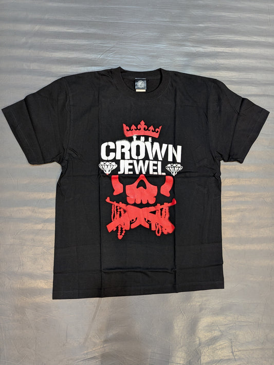 Chase Owens  "CROWN JEWEL" T-shirt (Black×Red)