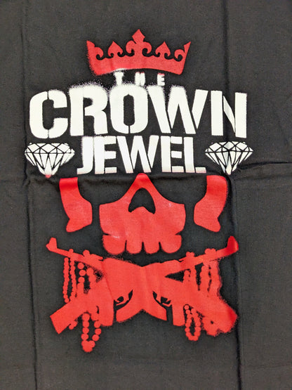 チェーズ・オーエンズ「CROWN JEWEL」Tシャツ(ブラック×レッド)