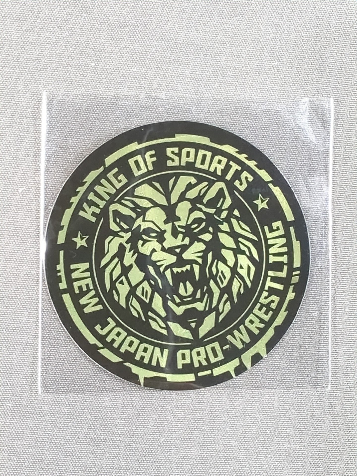 ★ ★ not sold in stores New Japan Pro Wrestling MI Card Limited Original Sticker