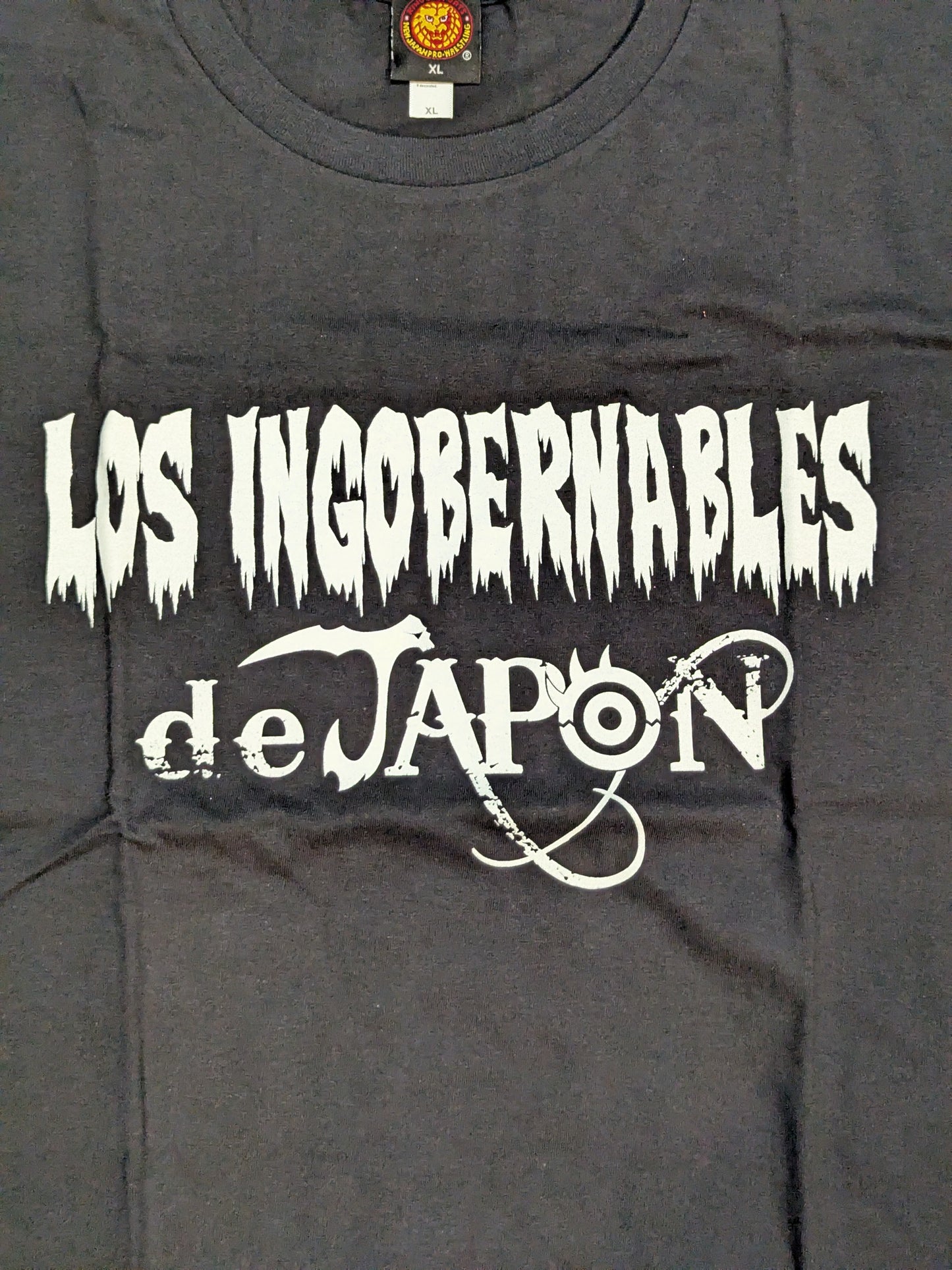 ロス・インゴベルナブレス・デ・ハポン Tシャツ(ブラック×ホワイト)