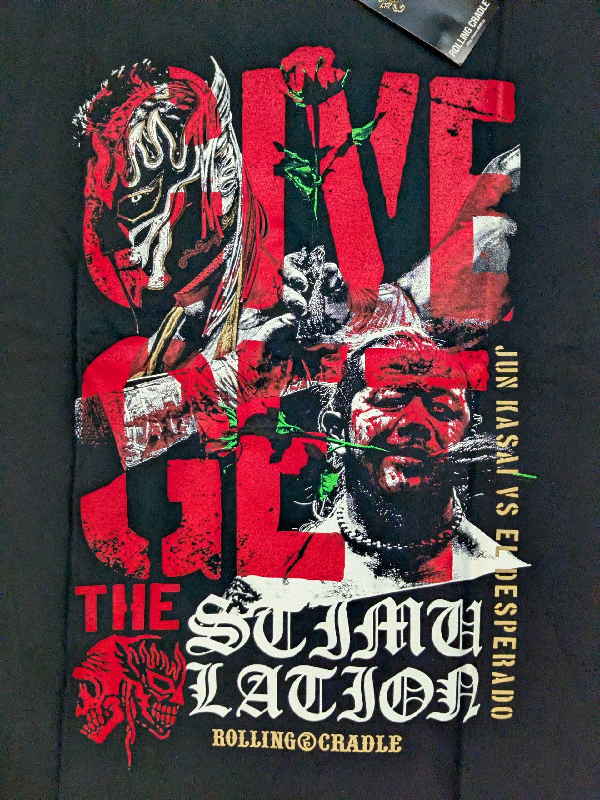 El Desperado ×Jun Kasai Special Single Match Commemorative T-Shirt