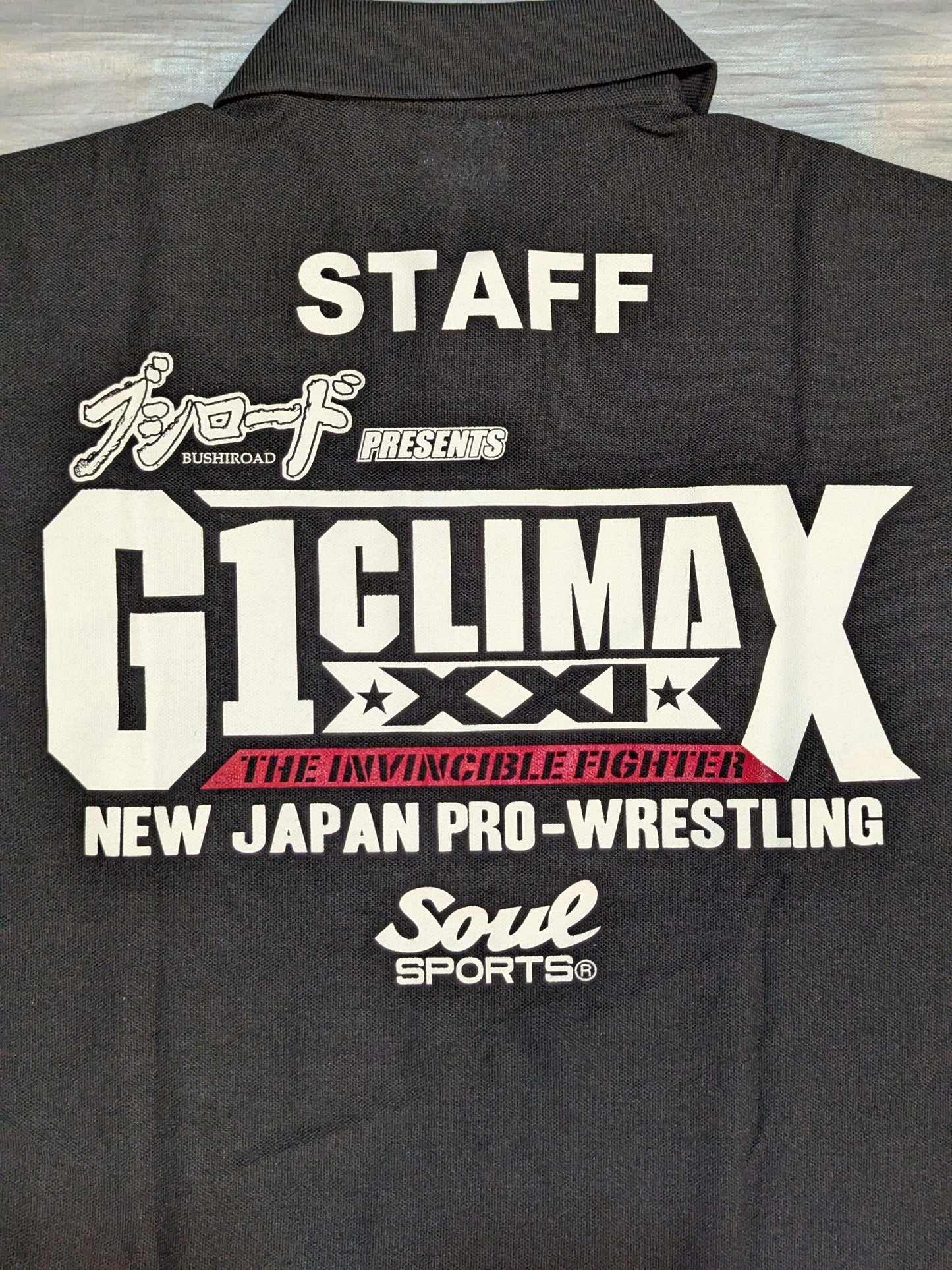新日本プロレス×SOUL SPORTS ポロシャツ