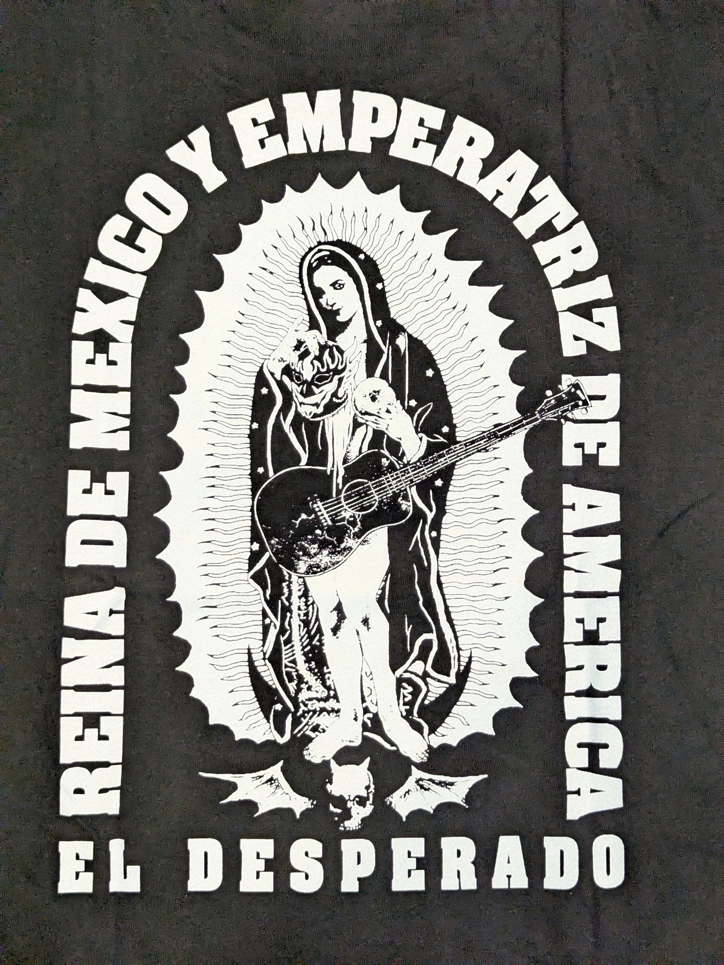 El Desperado "ESTILO MEXICO" T-Shirt (Black× White)