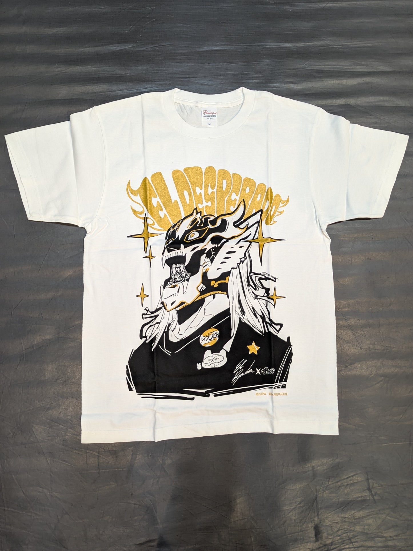 エル・デスペラード×すしお Tシャツ(ホワイト)