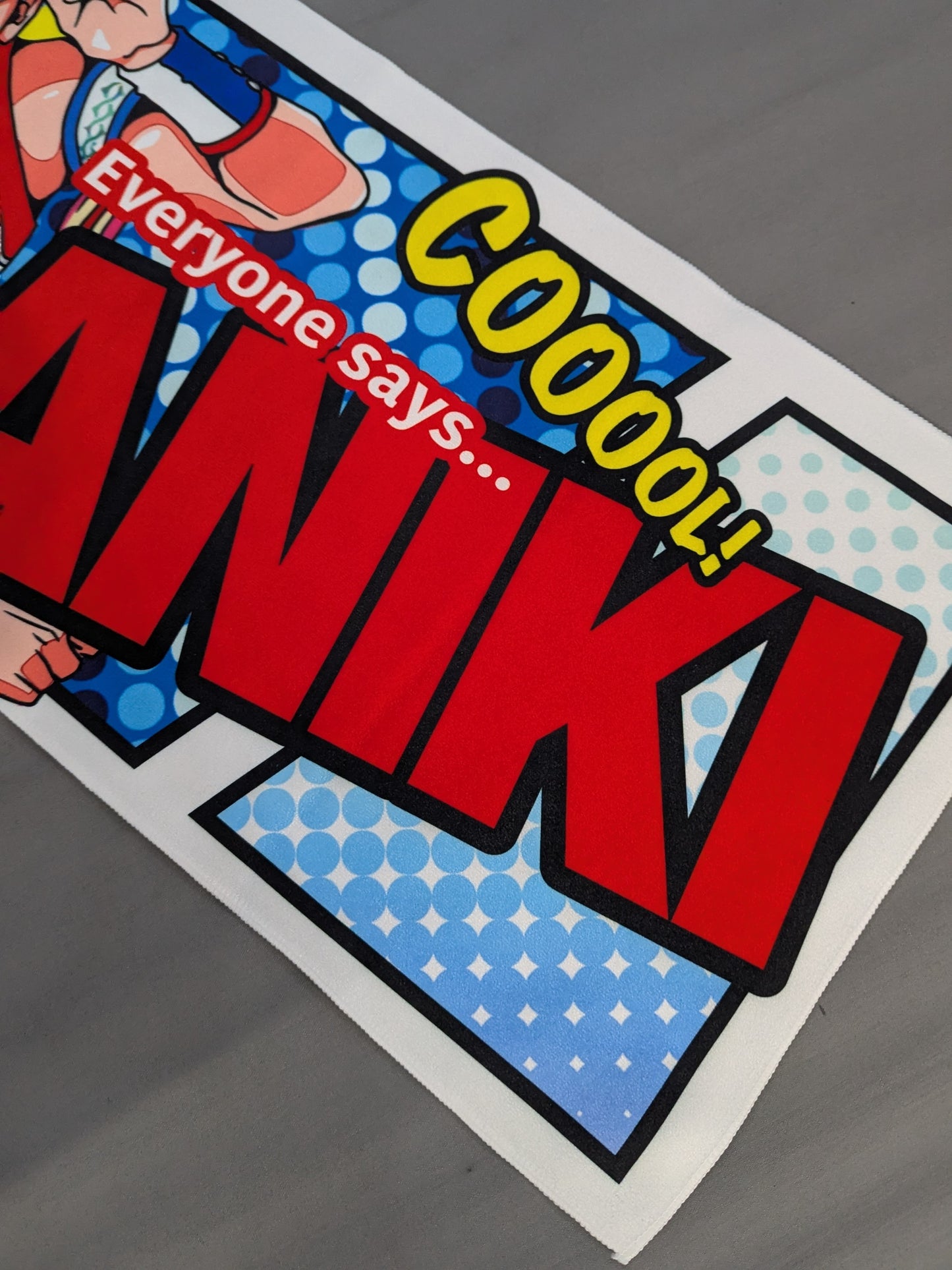 【直筆サイン入り】水波綾「Everyone says… ANIKI」フェイスタオル