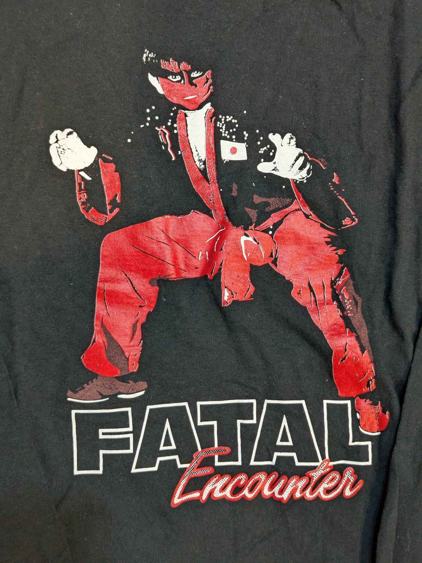 Great  Muta "FATAL Encounter" Long Sleeve T-Shirt
