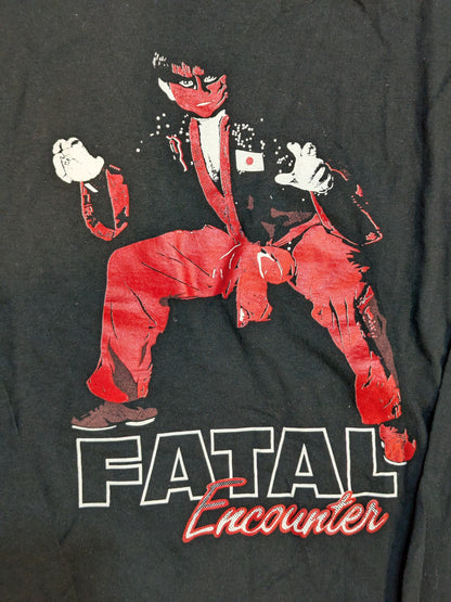Great  Muta "FATAL Encounter" Long Sleeve T-Shirt