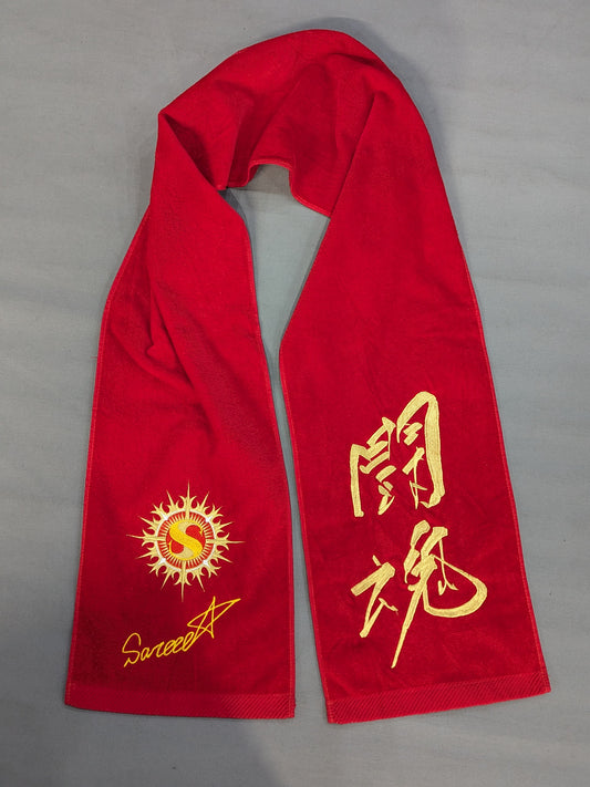 Fighting spirit ×Sareee (SARRAY)  muffler towel