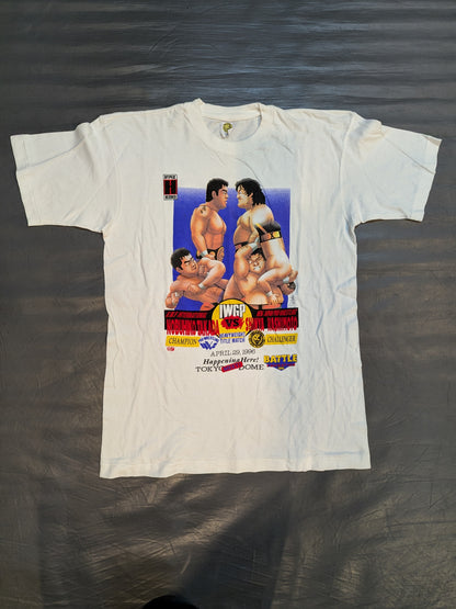 BATTLE FORMATION 96 橋本真也vs高田延彦 坂井永年氏イラストTシャツ