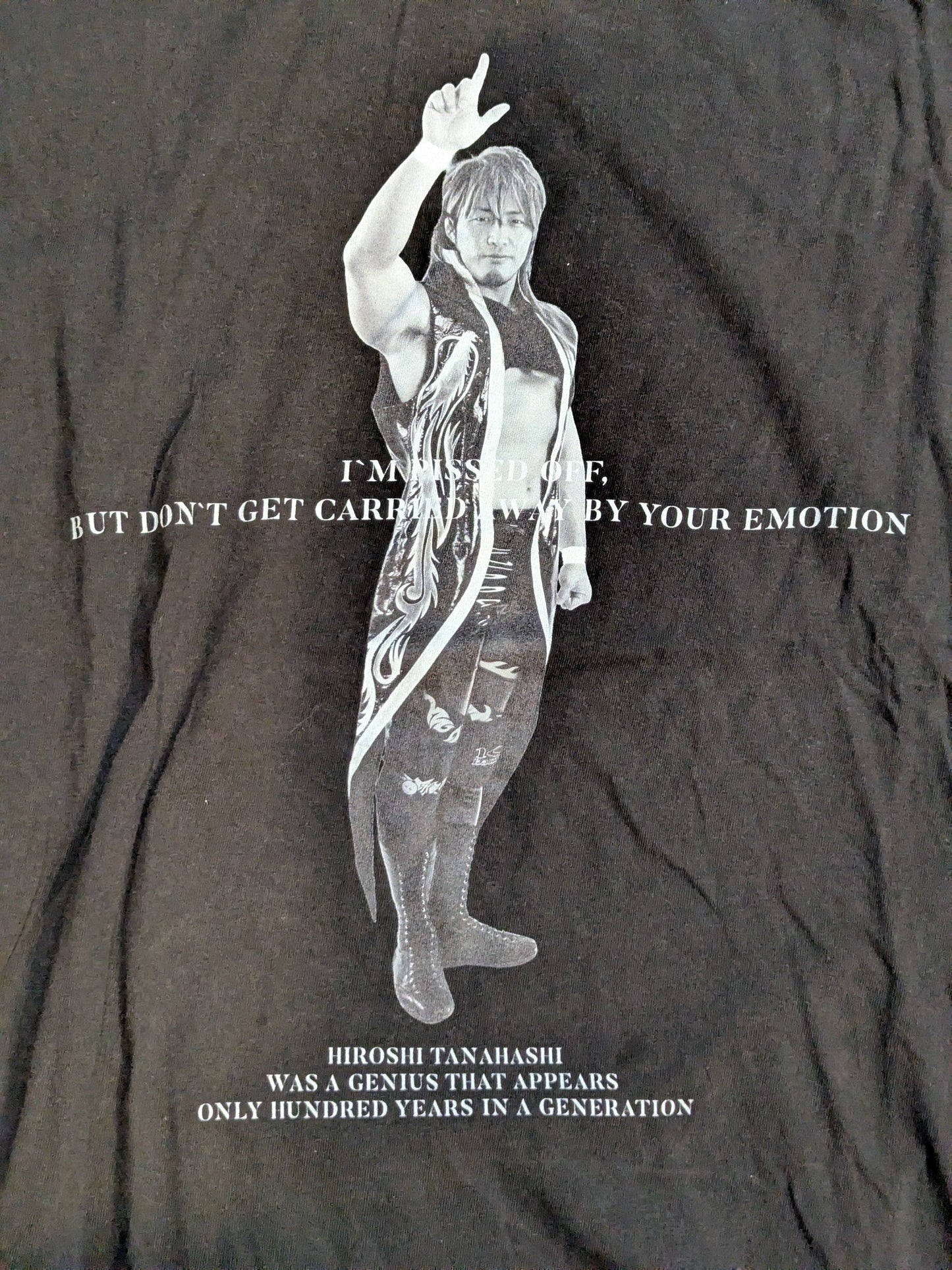 Hiroshi Tanahashi × Devilock 'I LOVE YOU ALL' T-shirt