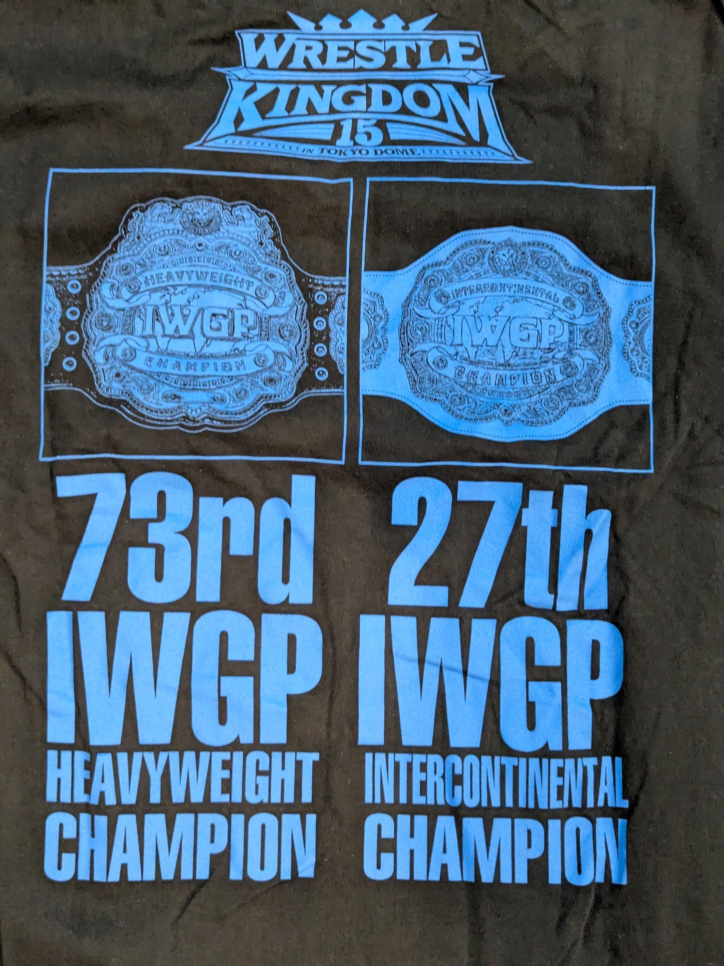 Kota Ibushi  "IWGP/IC Championship Recapture Commemoration" T-shirt