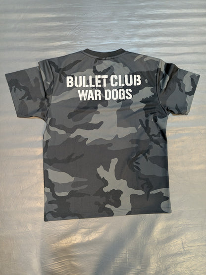 BULLET CLUB WAR DOGS Dry T-Shirt (Blackwoodland Camo)