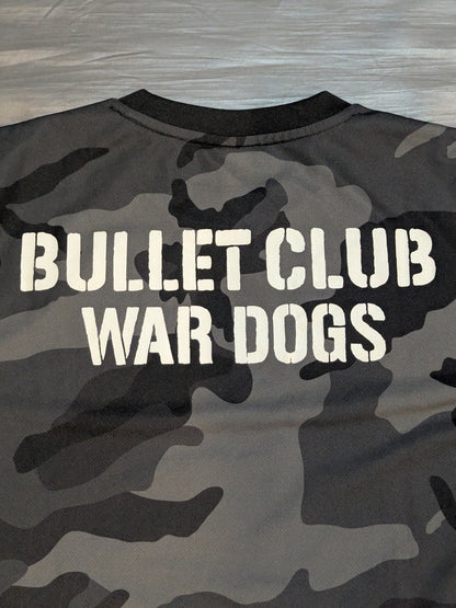 BULLET CLUB WAR DOGS Dry T-Shirt (Blackwoodland Camo)