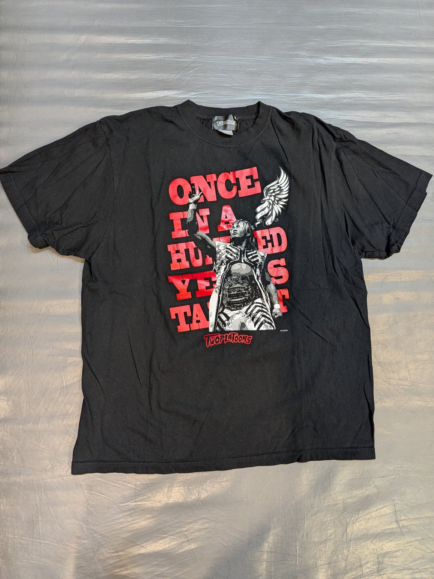 棚橋弘至×TWOPLATOONS Tシャツ