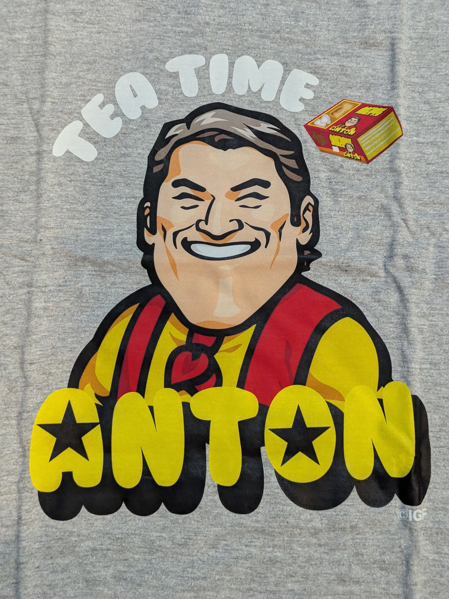 アントニオ猪木×COUNT2.9「TEA TIME ANTON」イラストTシャツ