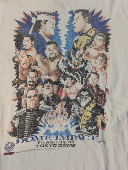 00.4.7 東京ドーム DOME IMPACT 坂井永年氏イラストTシャツ