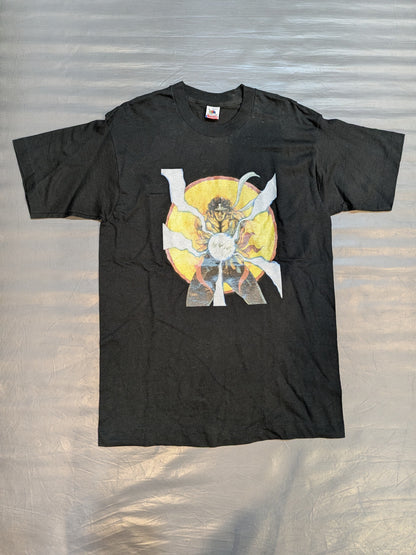 【hand signed autograph】 Shinya Hashimoto 'King of Destruction '96' Anime-Style Illustration T-Shirt