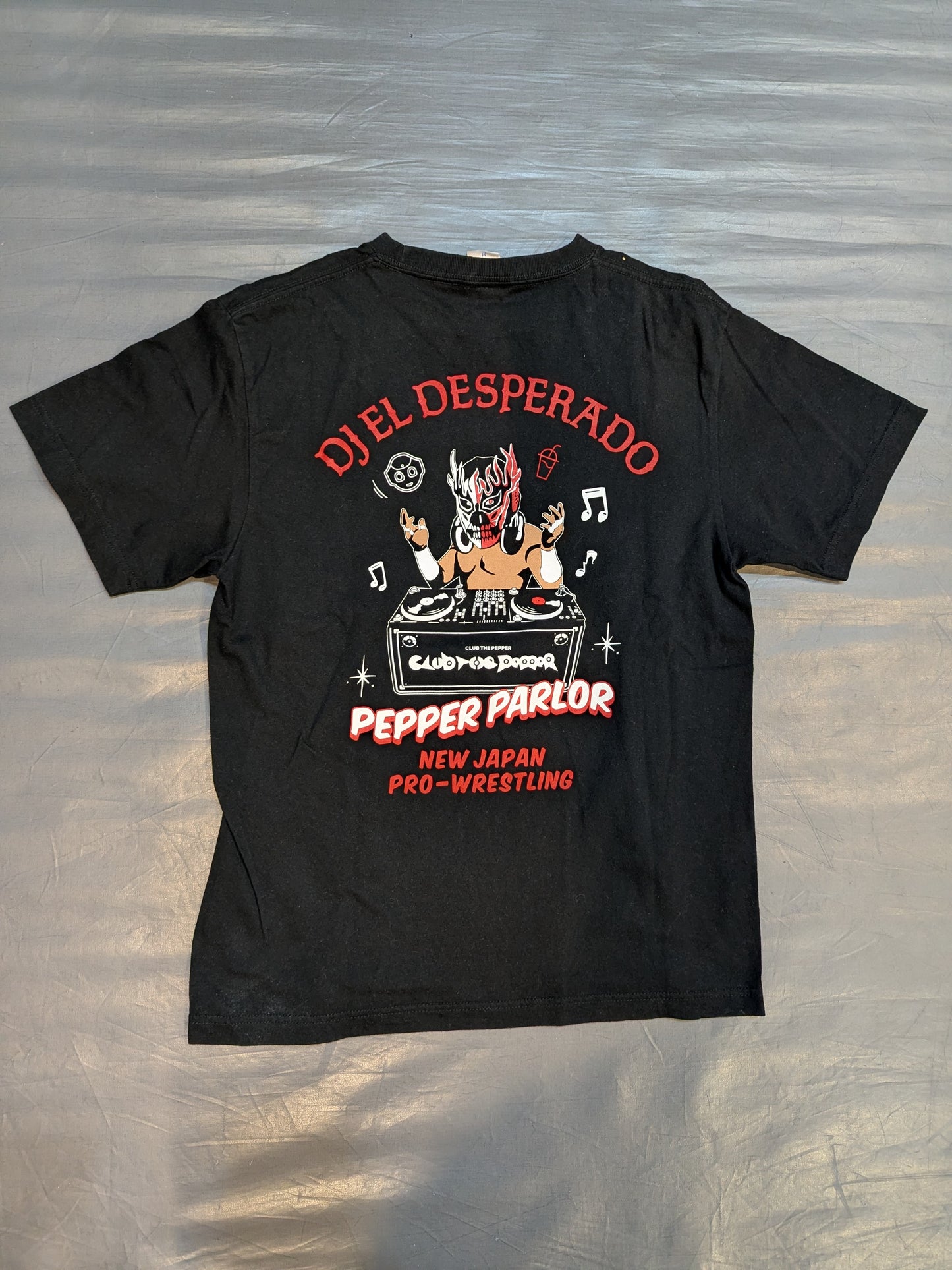 新日本プロレス×Pepper PARLOR「DJスタイル」Tシャツ
