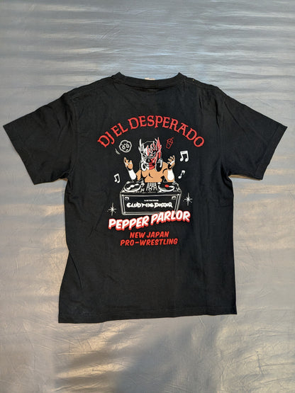 新日本プロレス×Pepper PARLOR「DJスタイル」Tシャツ