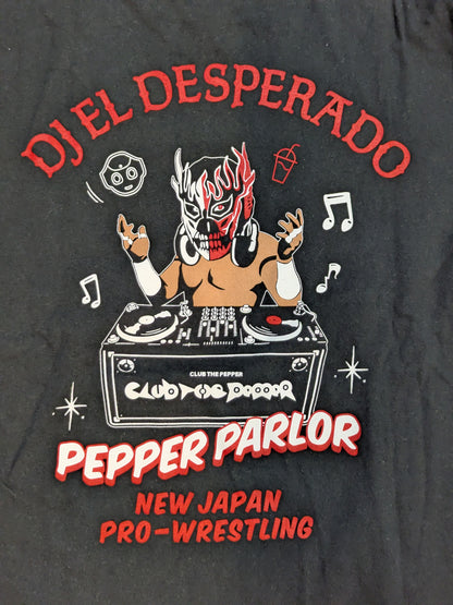 新日本プロレス×Pepper PARLOR「DJスタイル」Tシャツ
