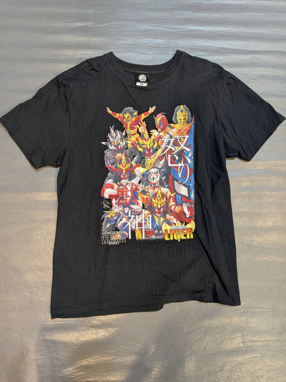 獣神サンダー・ライガー イラストTシャツ(2019)