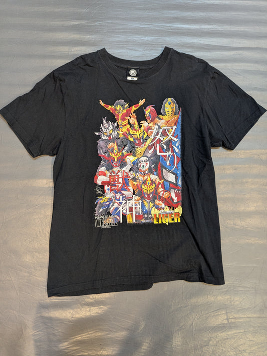 獣神サンダー・ライガー イラストTシャツ(2019)
