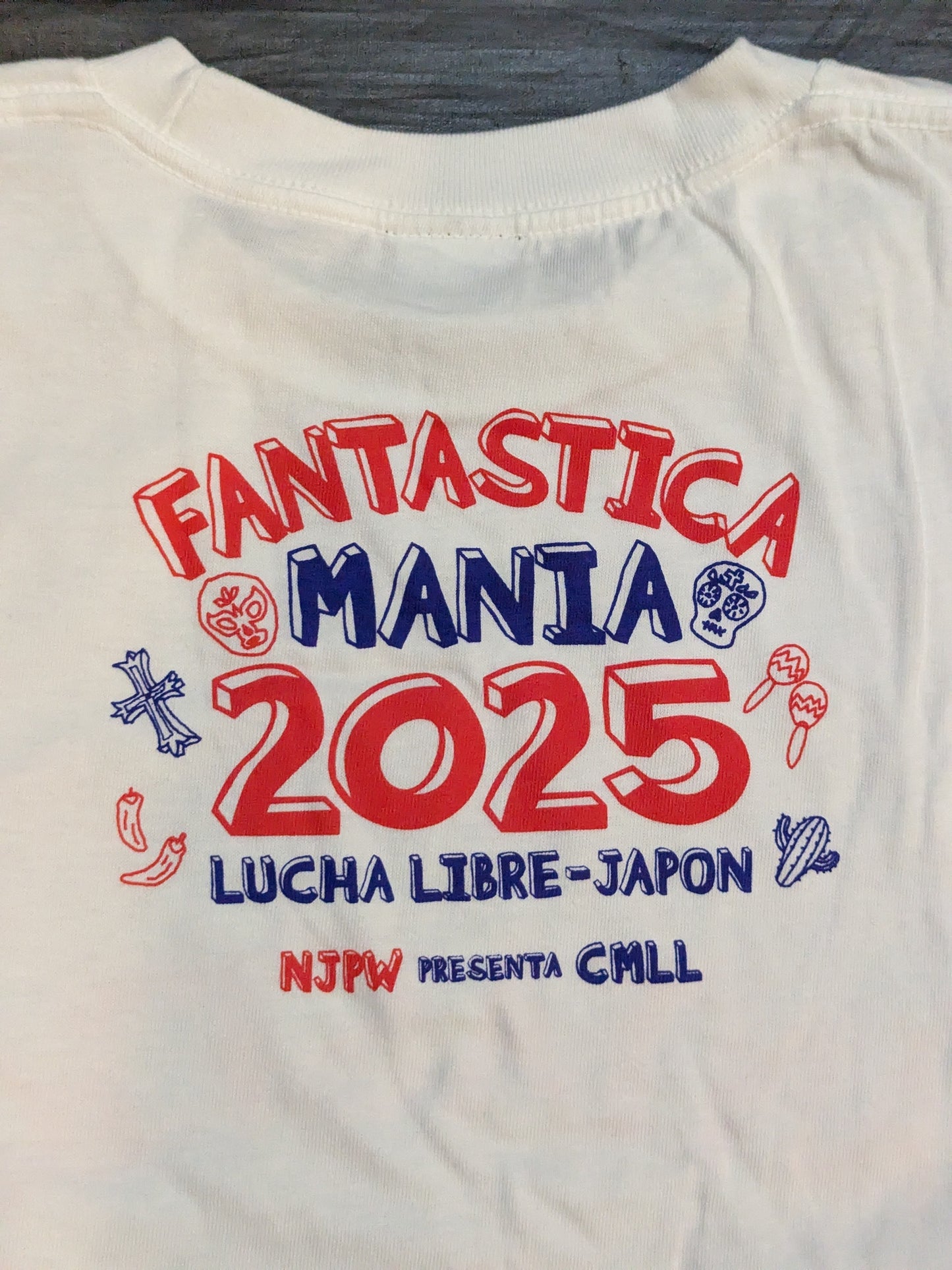 FANTASTICA MANIA 2025 大会記念 Tシャツ(ホワイト)