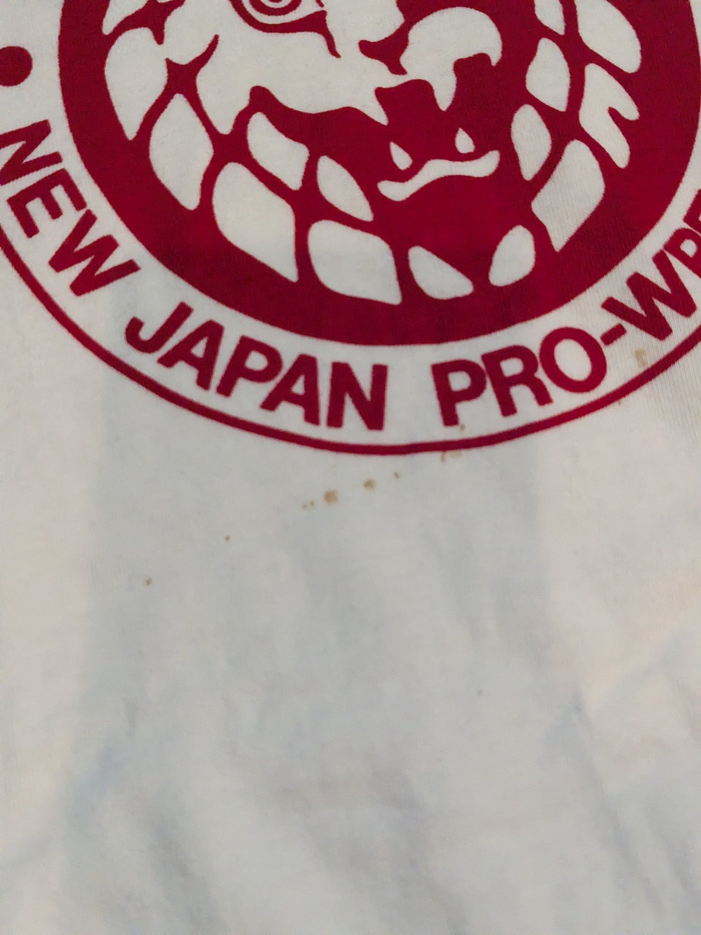 Lion Mark  Raglan T-Shirt (3) (White×Red)