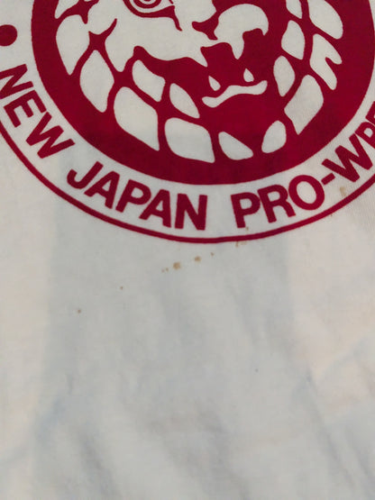 Lion Mark  Raglan T-Shirt (3) (White×Red)