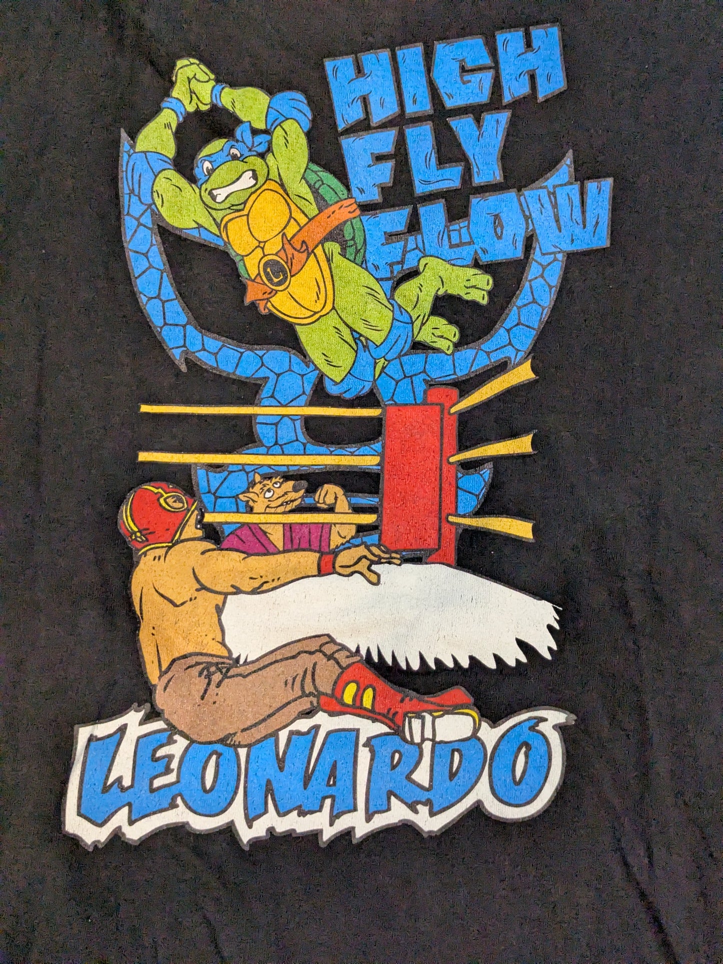 ユキヒーロープロレス×ミュータントタートルズ×新日本プロレス Tシャツ(棚橋弘至)