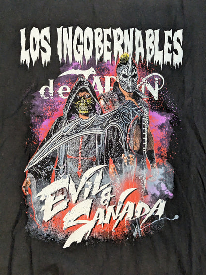 EVIL＆SANADA ピクチャーTシャツ