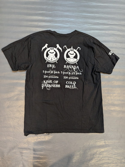 EVIL＆SANADA ピクチャーTシャツ