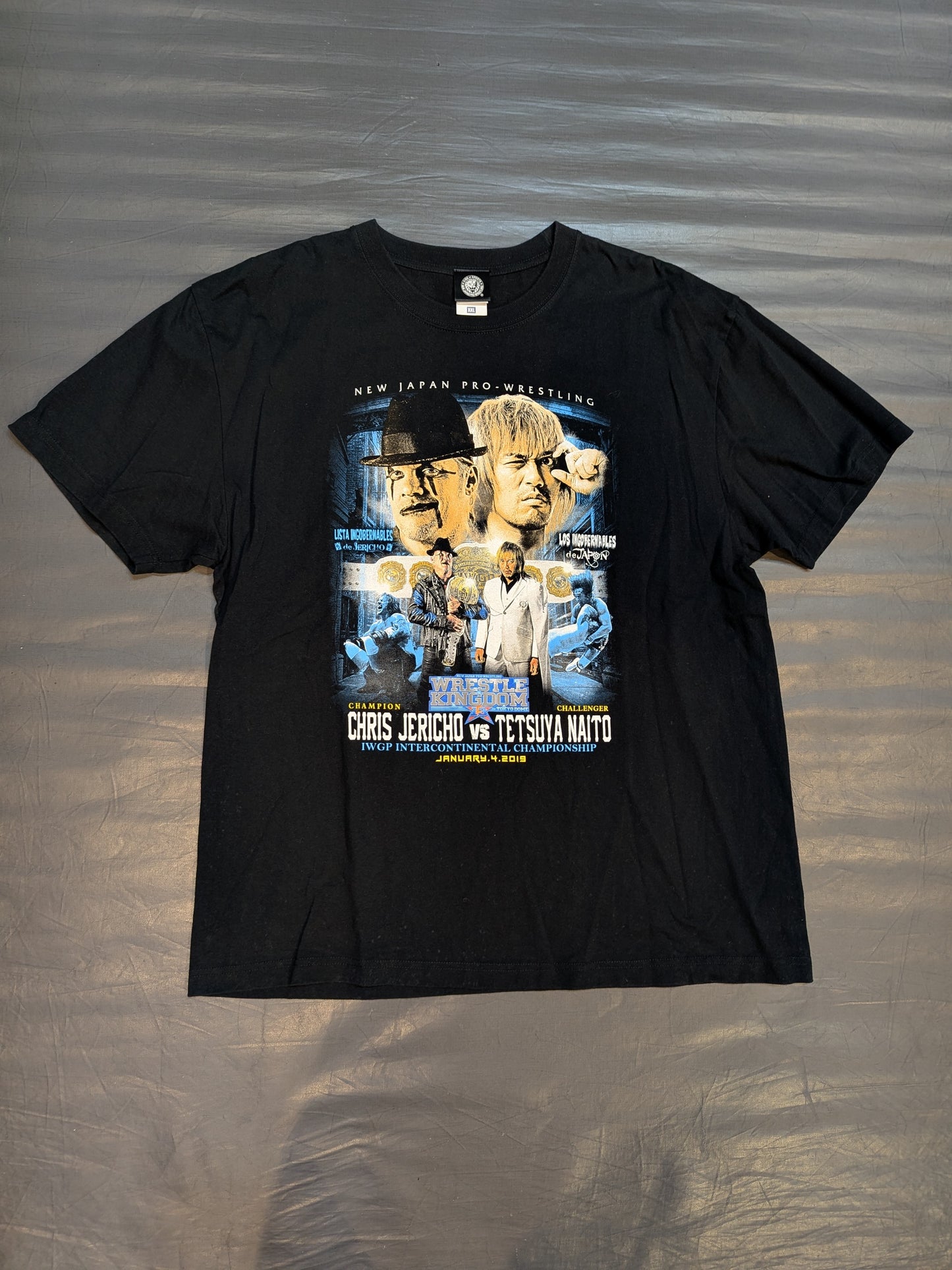 WK13 クリス・ジェリコvs内藤哲也 ピクチャーTシャツ