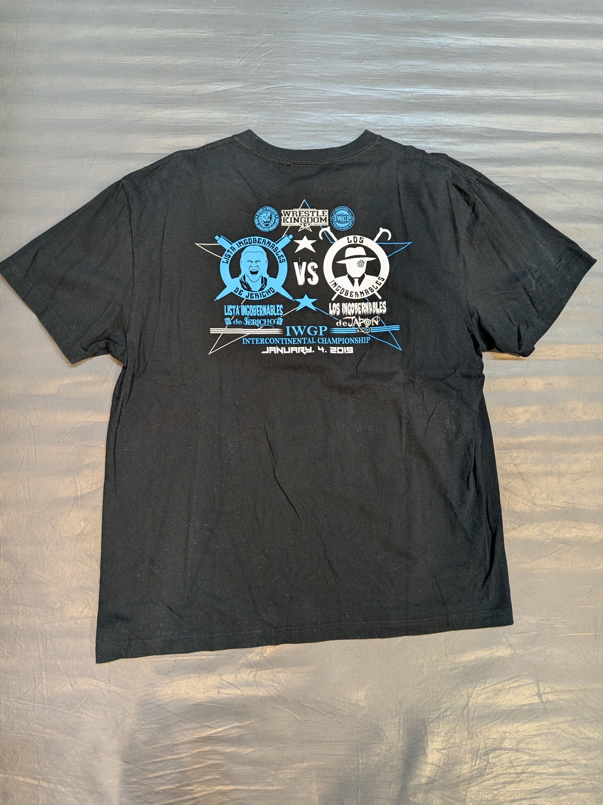 WK13 クリス・ジェリコvs内藤哲也 ピクチャーTシャツ – 闘道館