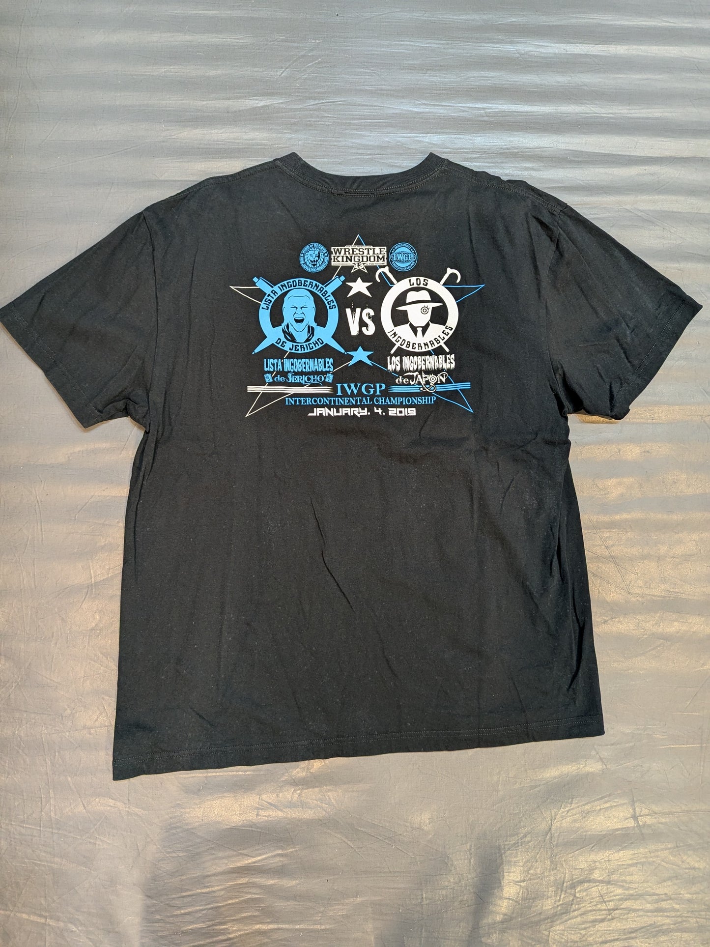 WK13 クリス・ジェリコvs内藤哲也 ピクチャーTシャツ