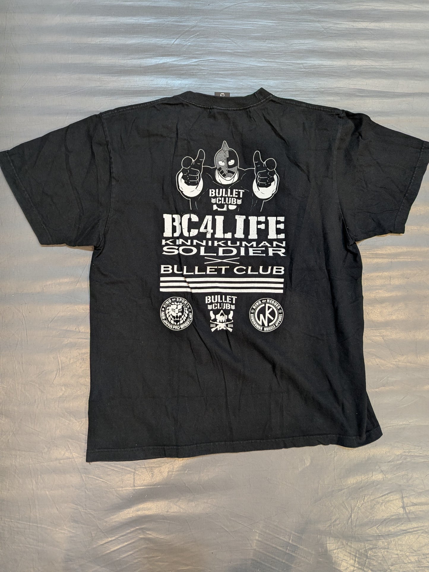 BULLET CLUB×キン肉マンソルジャー Tシャツ