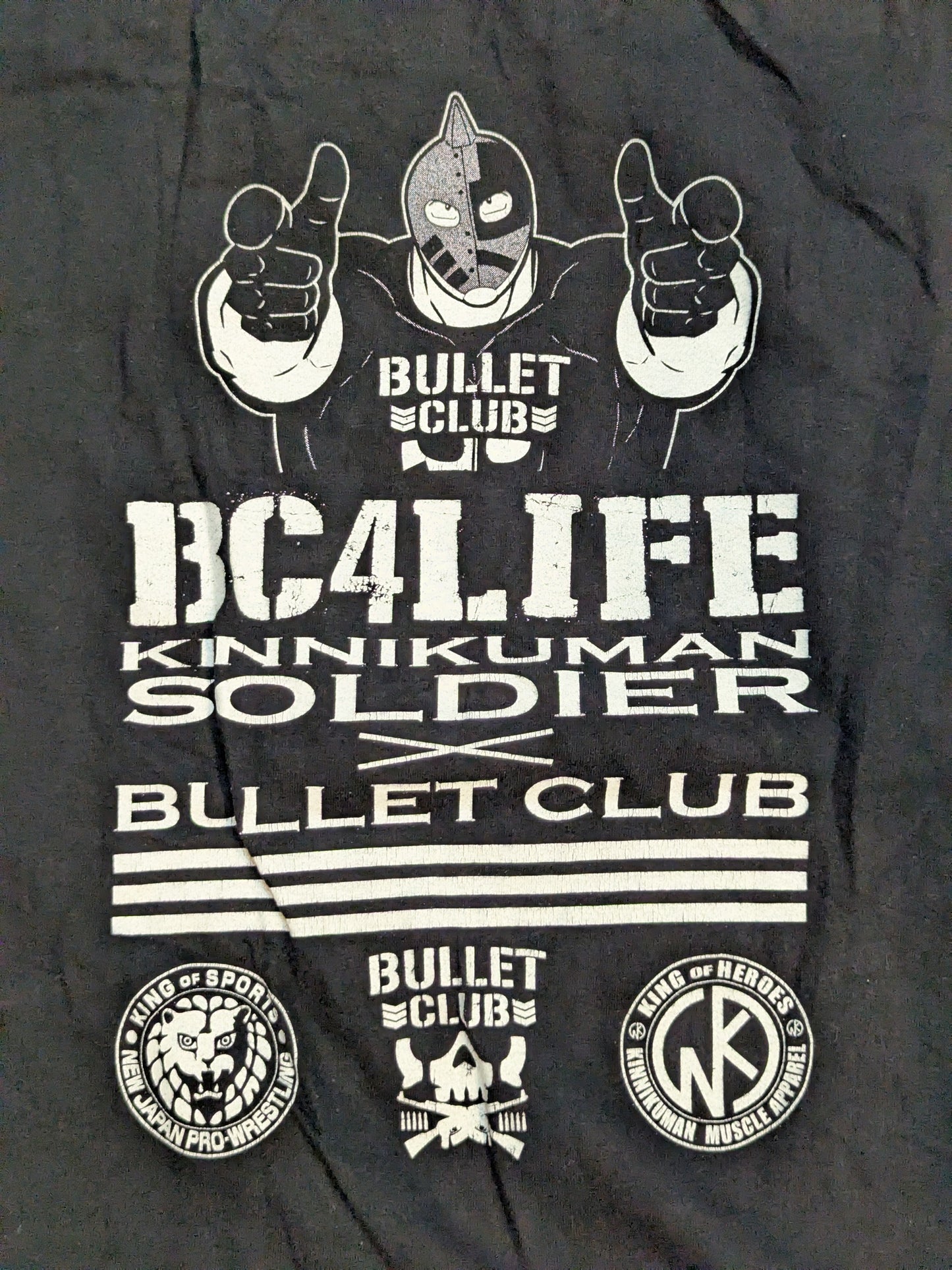 BULLET CLUB×キン肉マンソルジャー Tシャツ