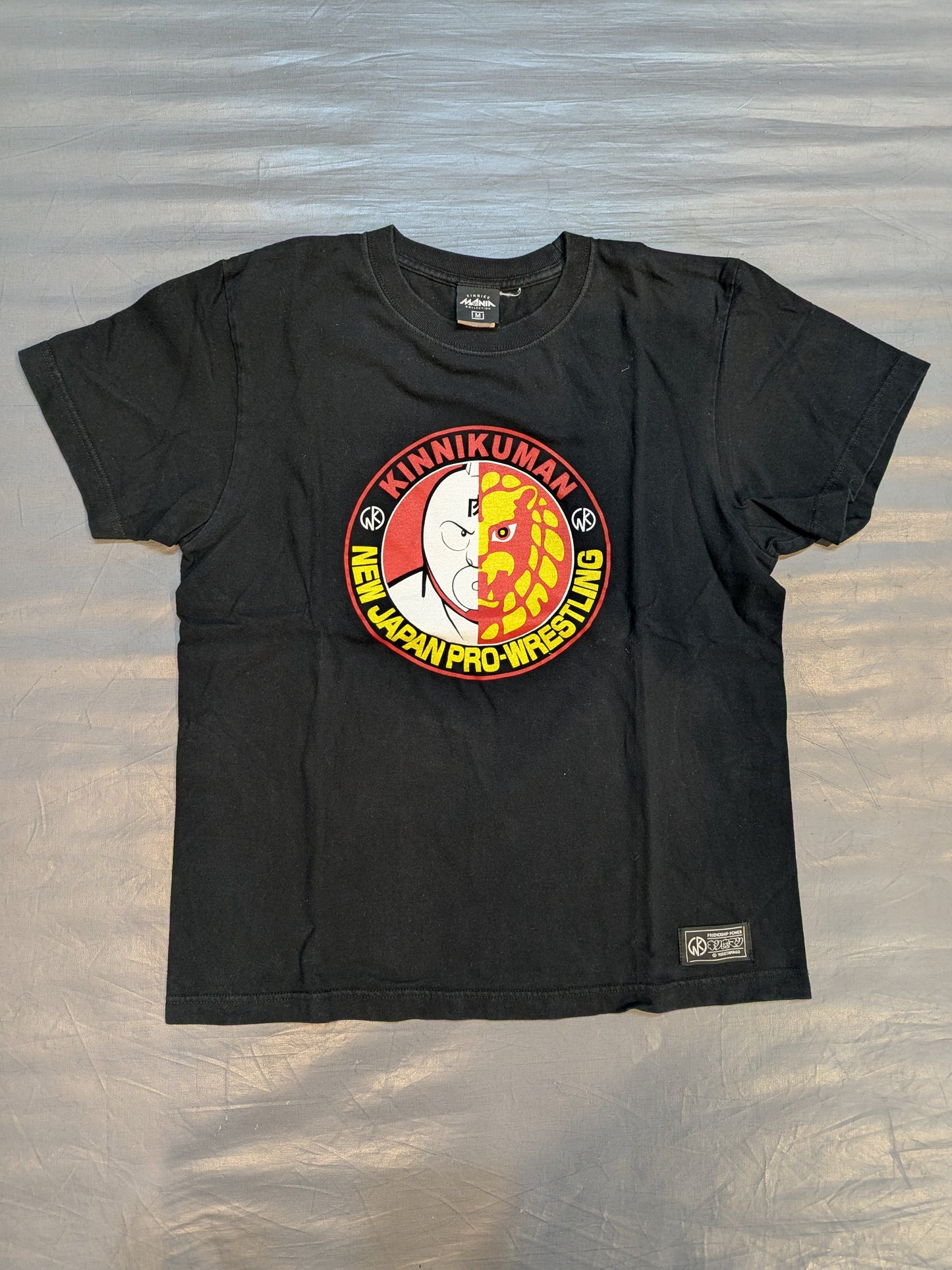 New Japan Pro Wrestling × KINNIKUMANIA T-shirt