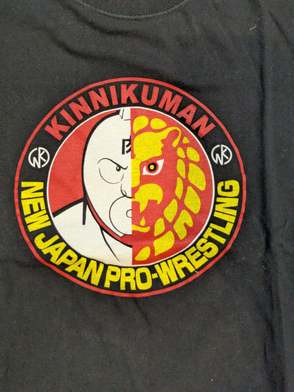 New Japan Pro Wrestling × KINNIKUMANIA T-shirt