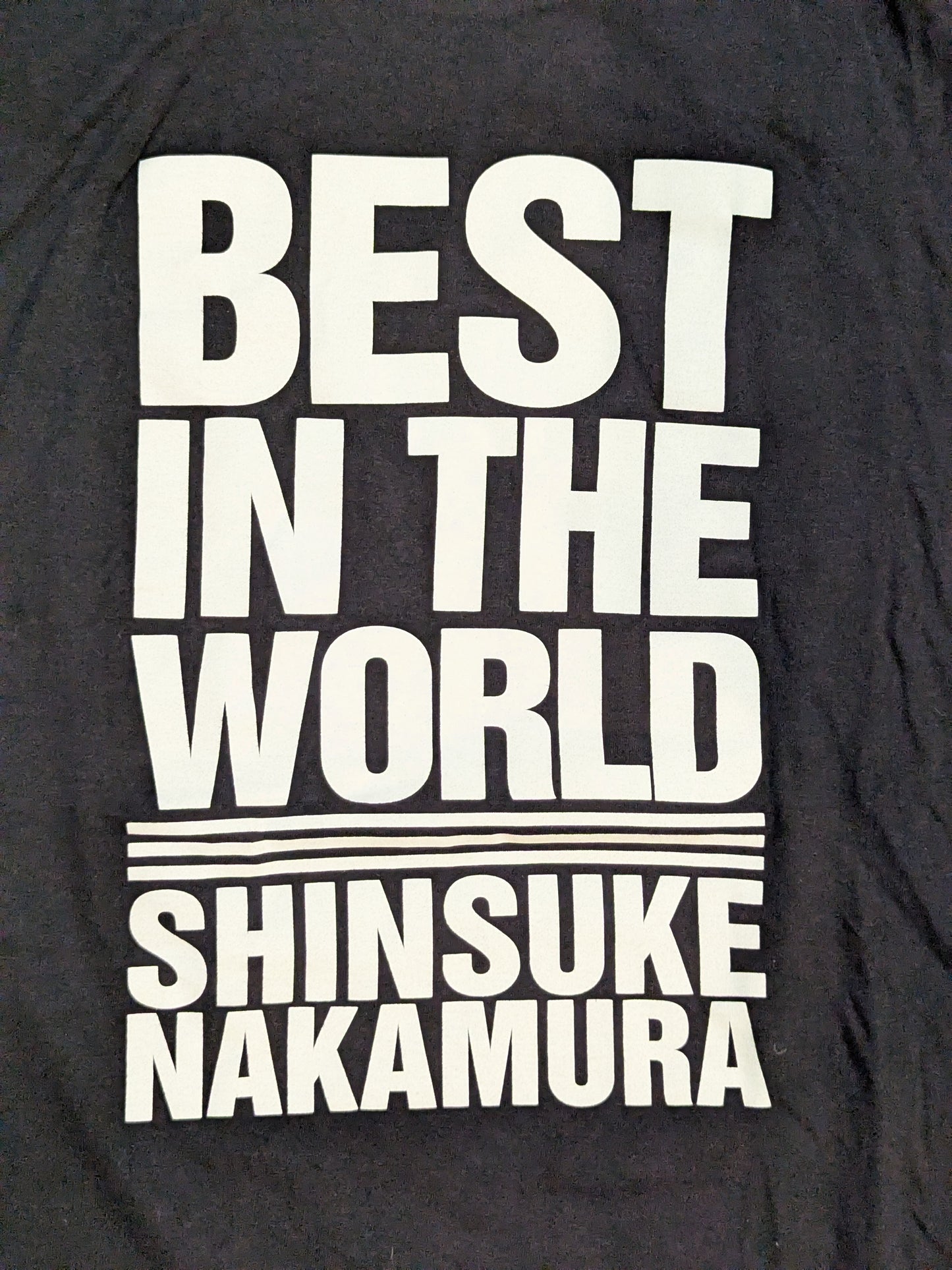 中邑真輔「BEST IN THE WORLD」Tシャツ