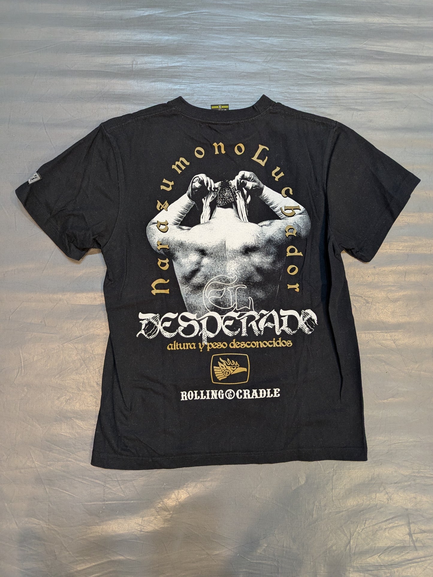 El Desperado × ROLLING CRADLE Collaboration T-Shirt (1) (Black)