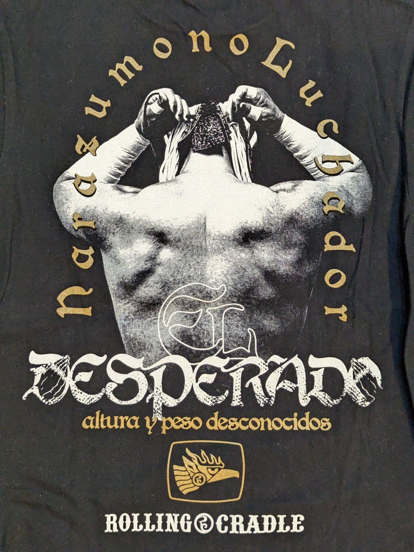 El Desperado × ROLLING CRADLE Collaboration T-Shirt (1) (Black)