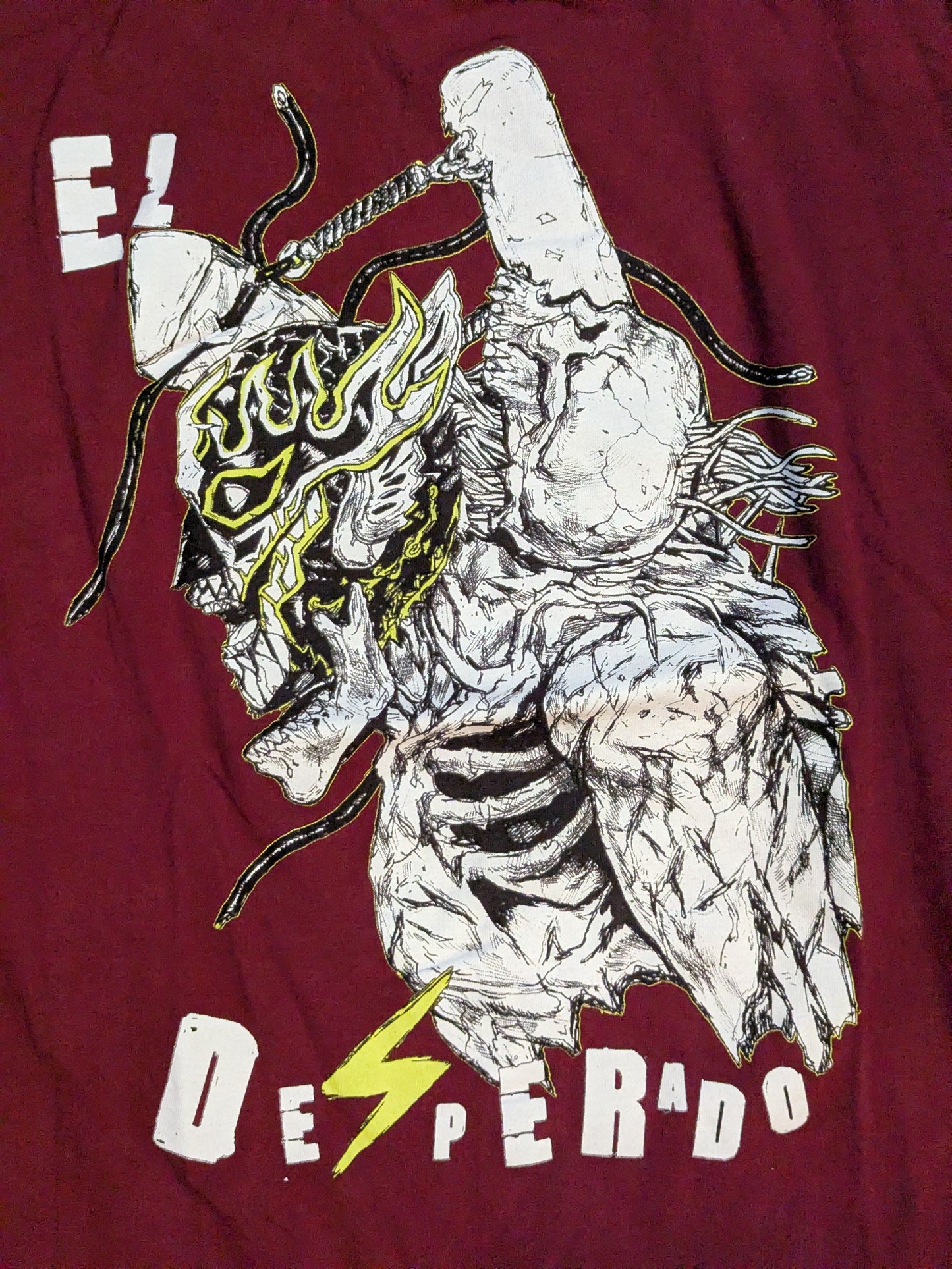 El Desperado × Takashida Collaboration T-Shirt (1) (Dark Red)