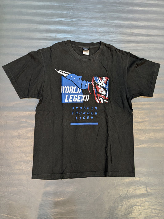 獣神サンダー・ライガー「BLUE LIGER」Tシャツ
