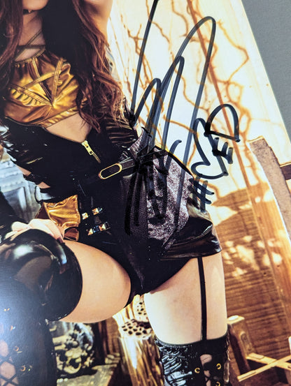 Saki Kashima  hand signed autograph  Starda Mu Pro-Photo (N-4)