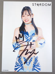 天咲光由 直筆サイン入り スターダムポートレート(L-5) – 闘道館