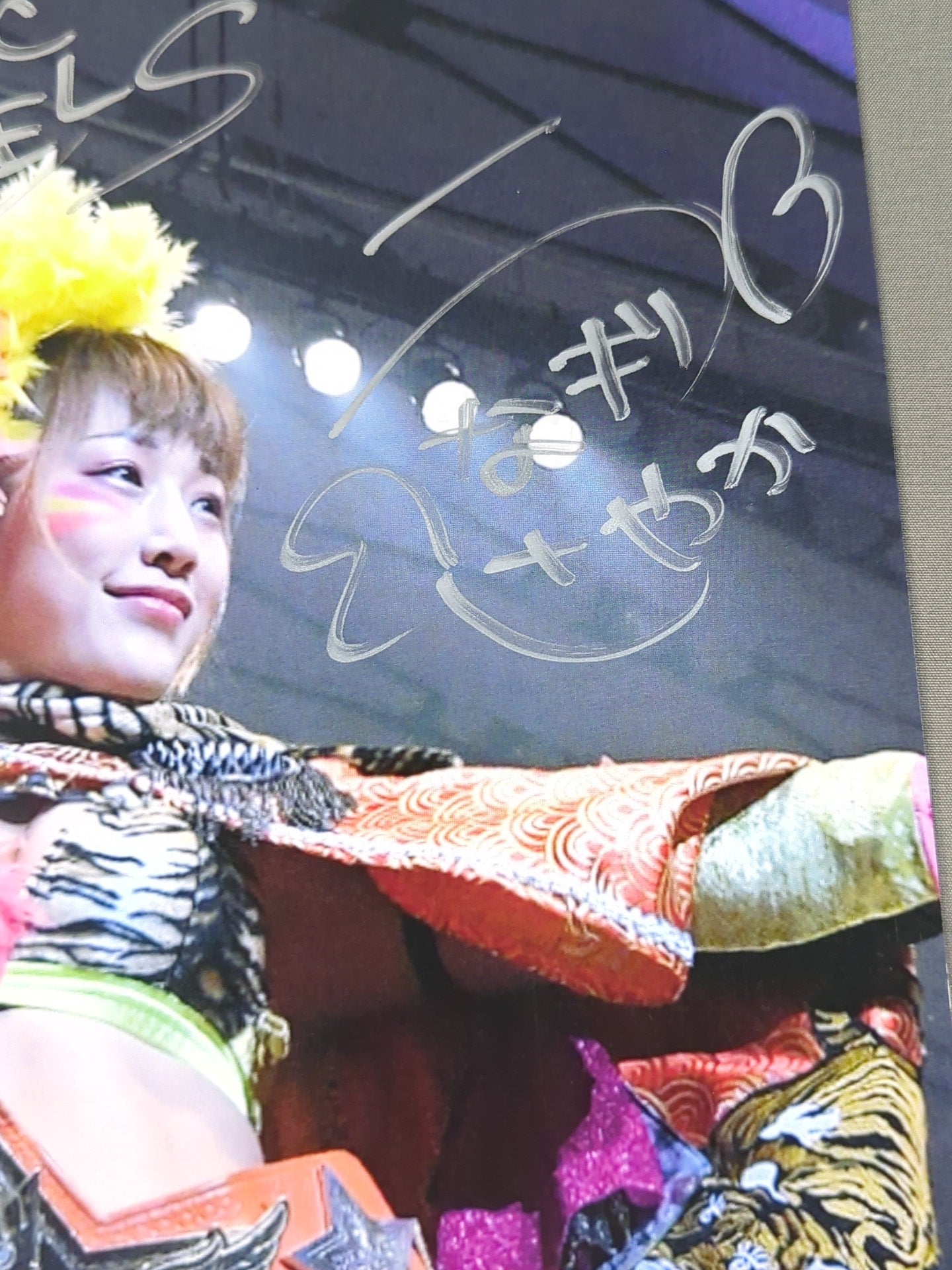 ウナギ・サヤカ 直筆サイン入り スターダムポートレート(Q-9) – 闘道館