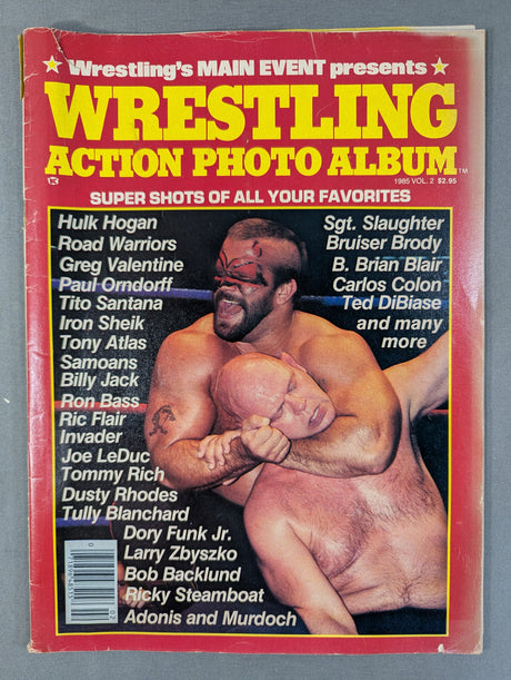 ★WRESTLING’S MAIN EVENT PRESENTS★ WRESTLING ACTION PHOTO ALBUM 1985 VOL.2